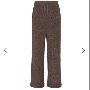 SKIMS TEDDY TRACK PANTS AMETHYST XS